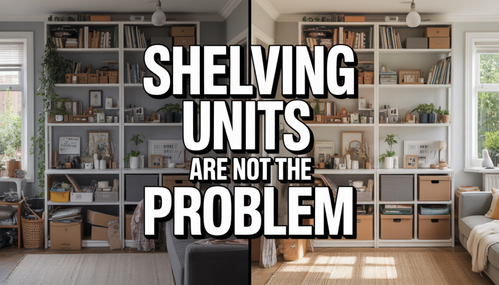 Shelving Units Are Not the Problem