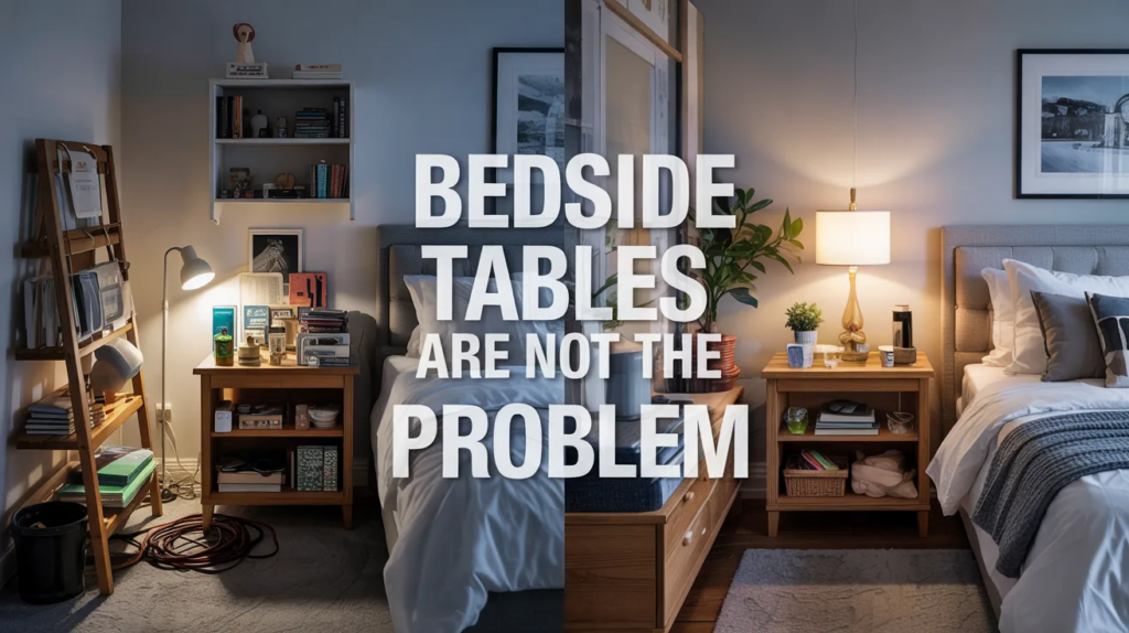 Bedside Tables Are Not the Problem