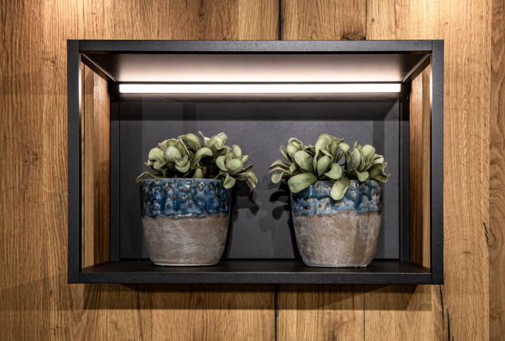 Rustic Oak Shelves Are Not Just About Style 