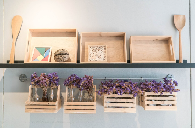 Rustic Floating Shelves Are Not Just Decorative 