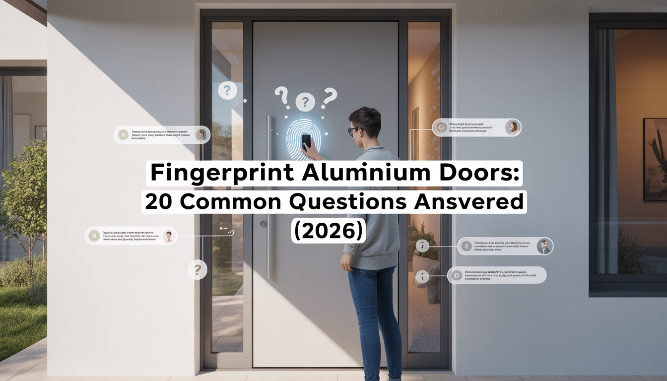 Fingerprint Aluminium Doors: 20 Common Questions Answered (2026)
